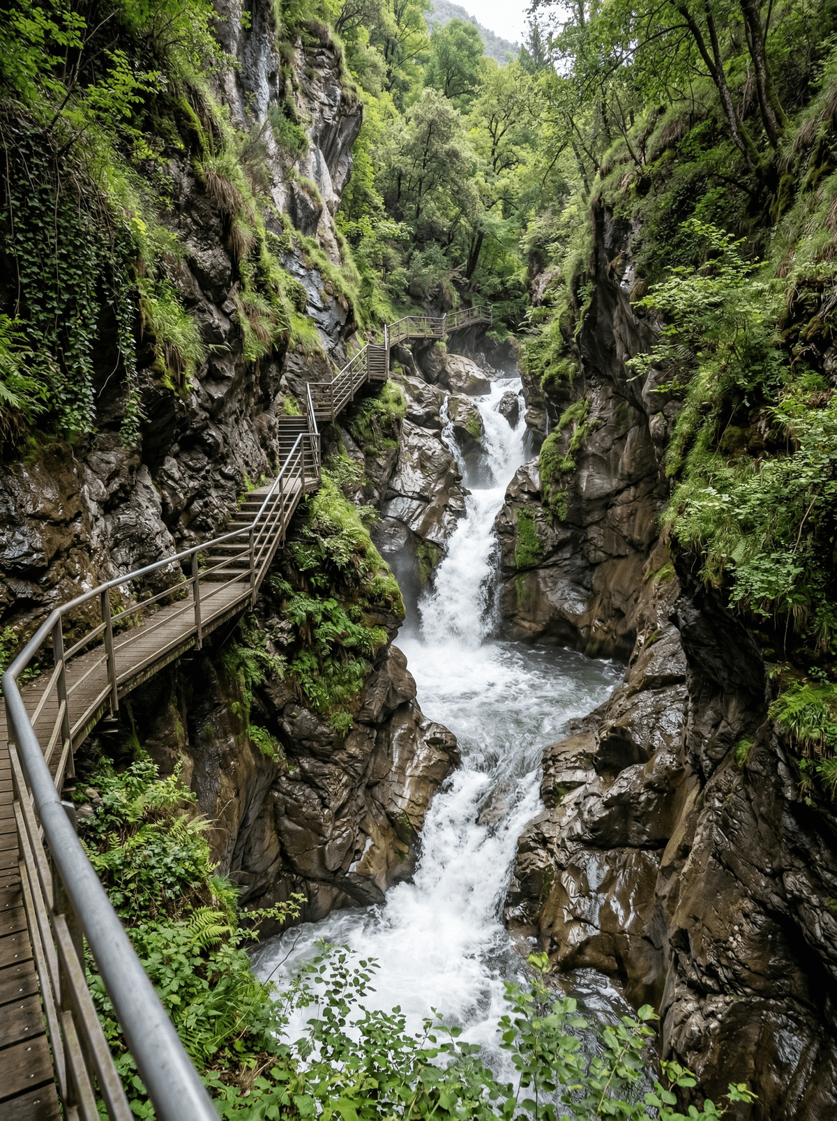 Orrido di Bellano, Italy