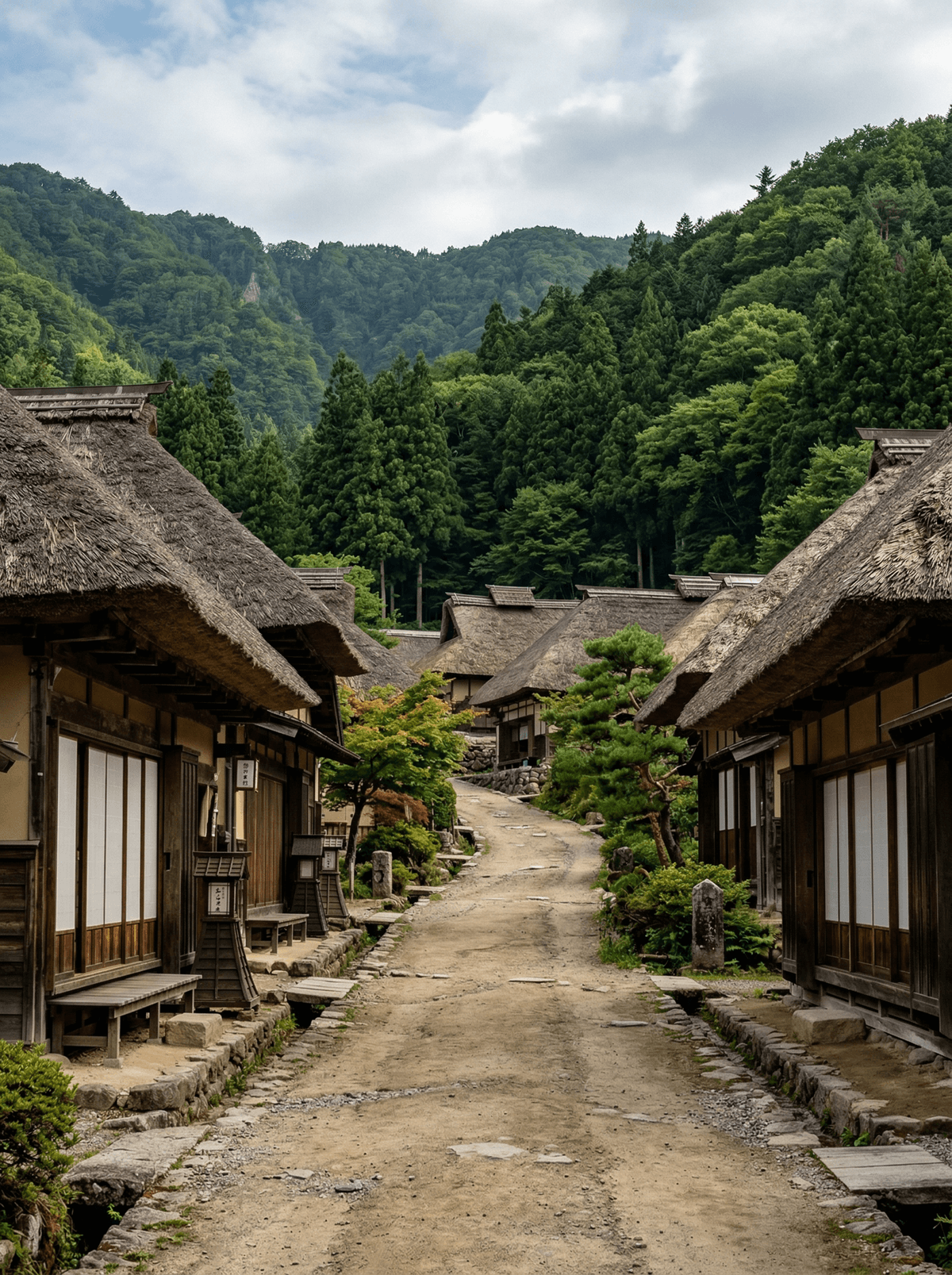 Ouchi-juku, Japan