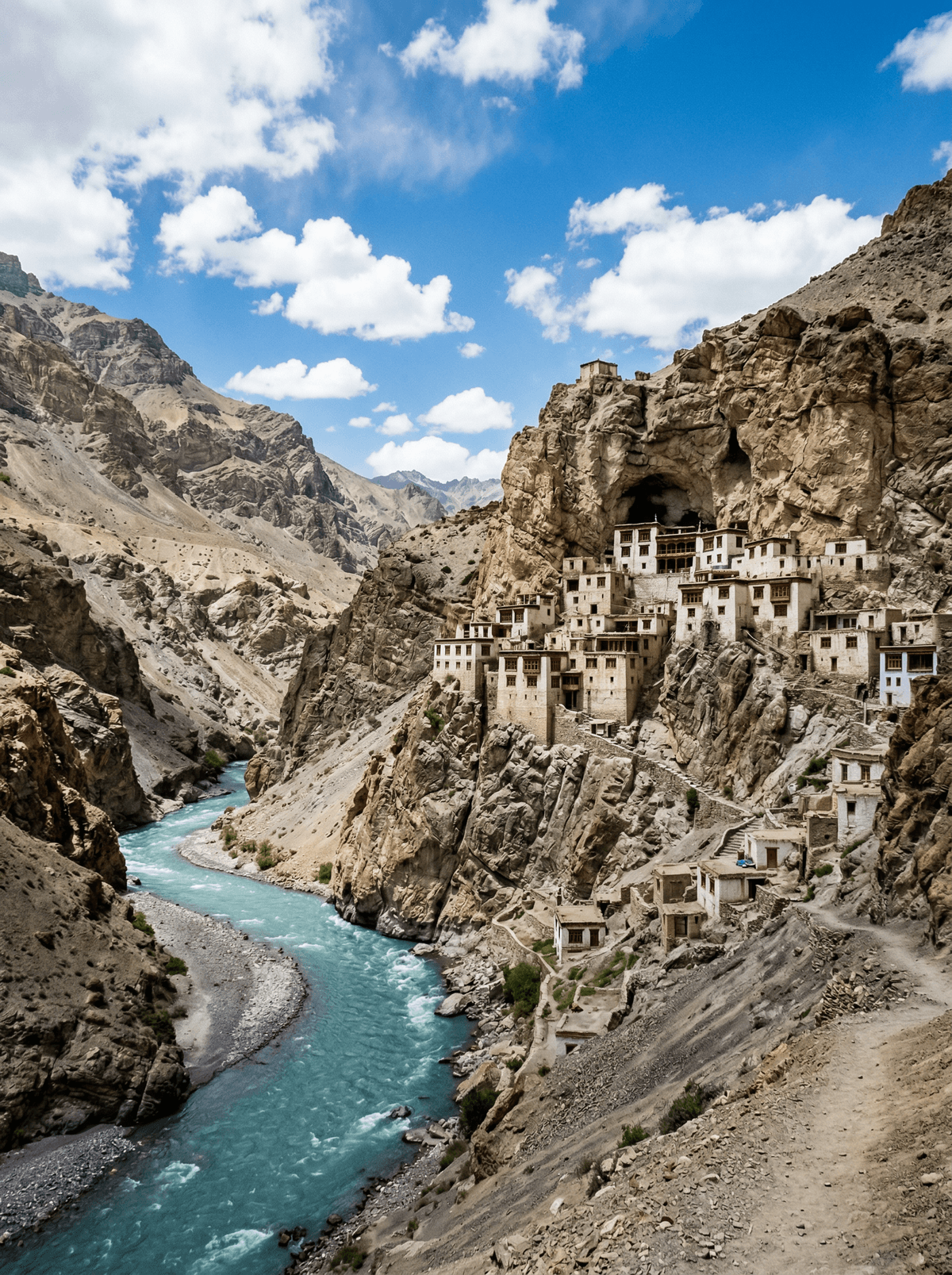 Phugtal Monastery, India