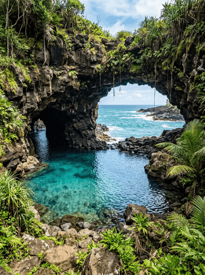 Piula Cave Pool