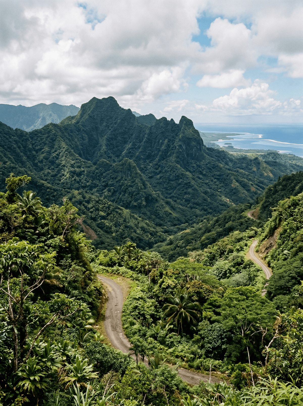 Pohnpei Highlands, Micronesia