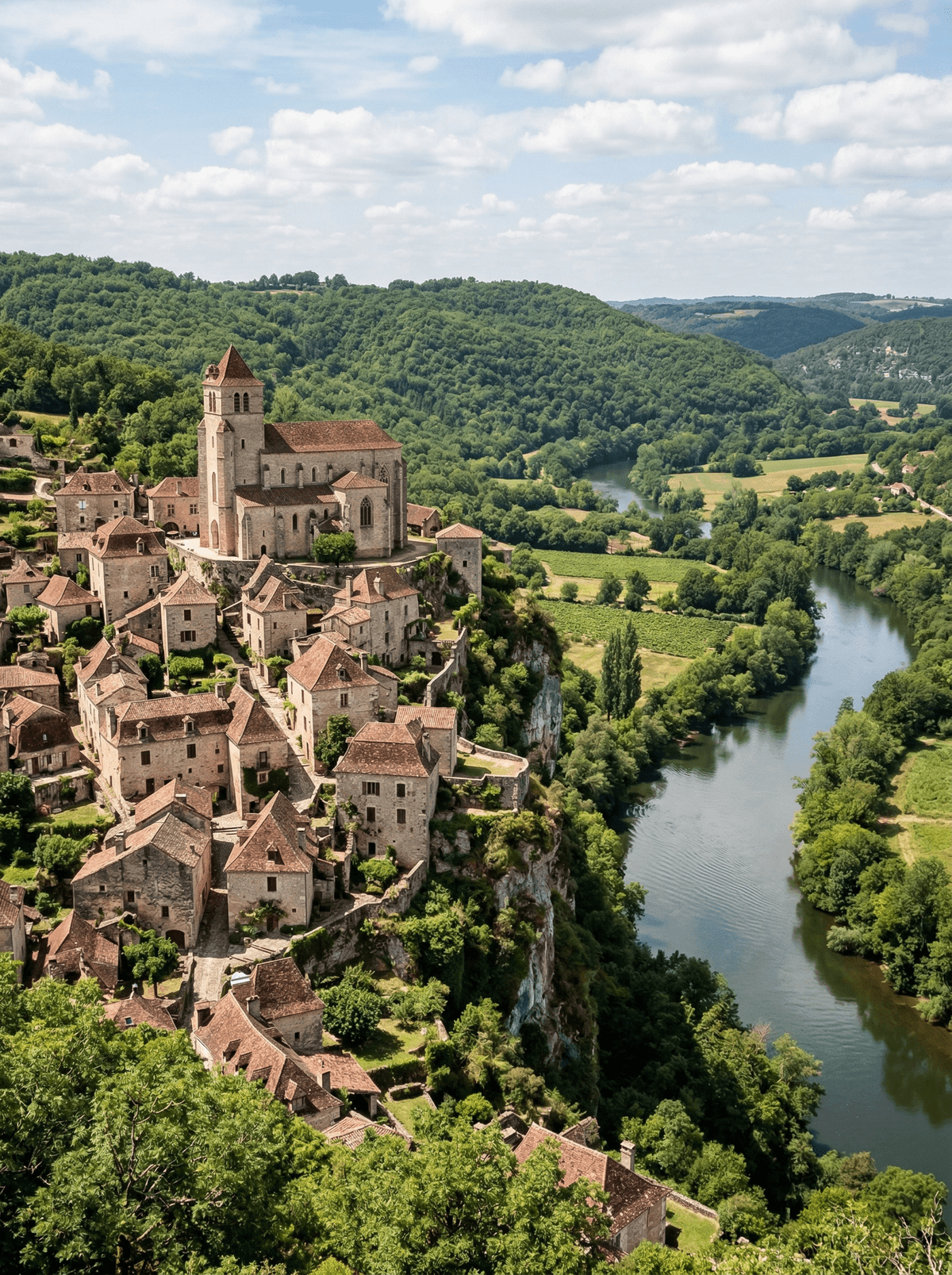 Saint-Cirq-Lapopie, France