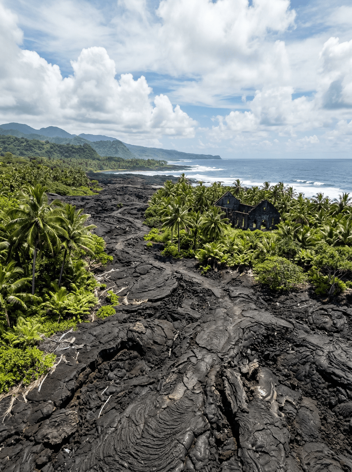 Saleaula Lava Fields, Samoa