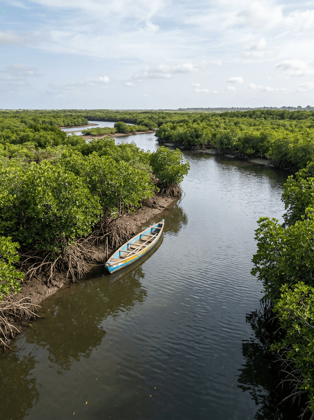 Saloum Delta (Gambian side)