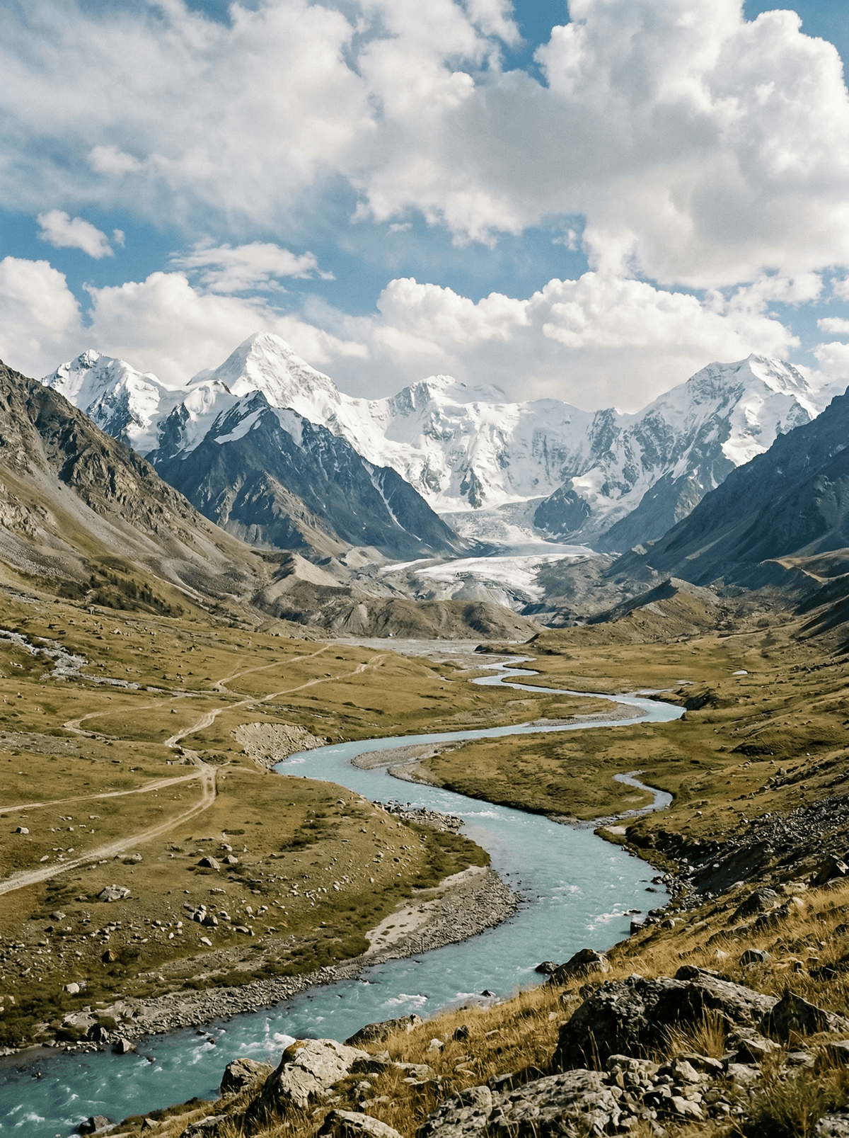 Sary-Jaz Valley, Kyrgyzstan
