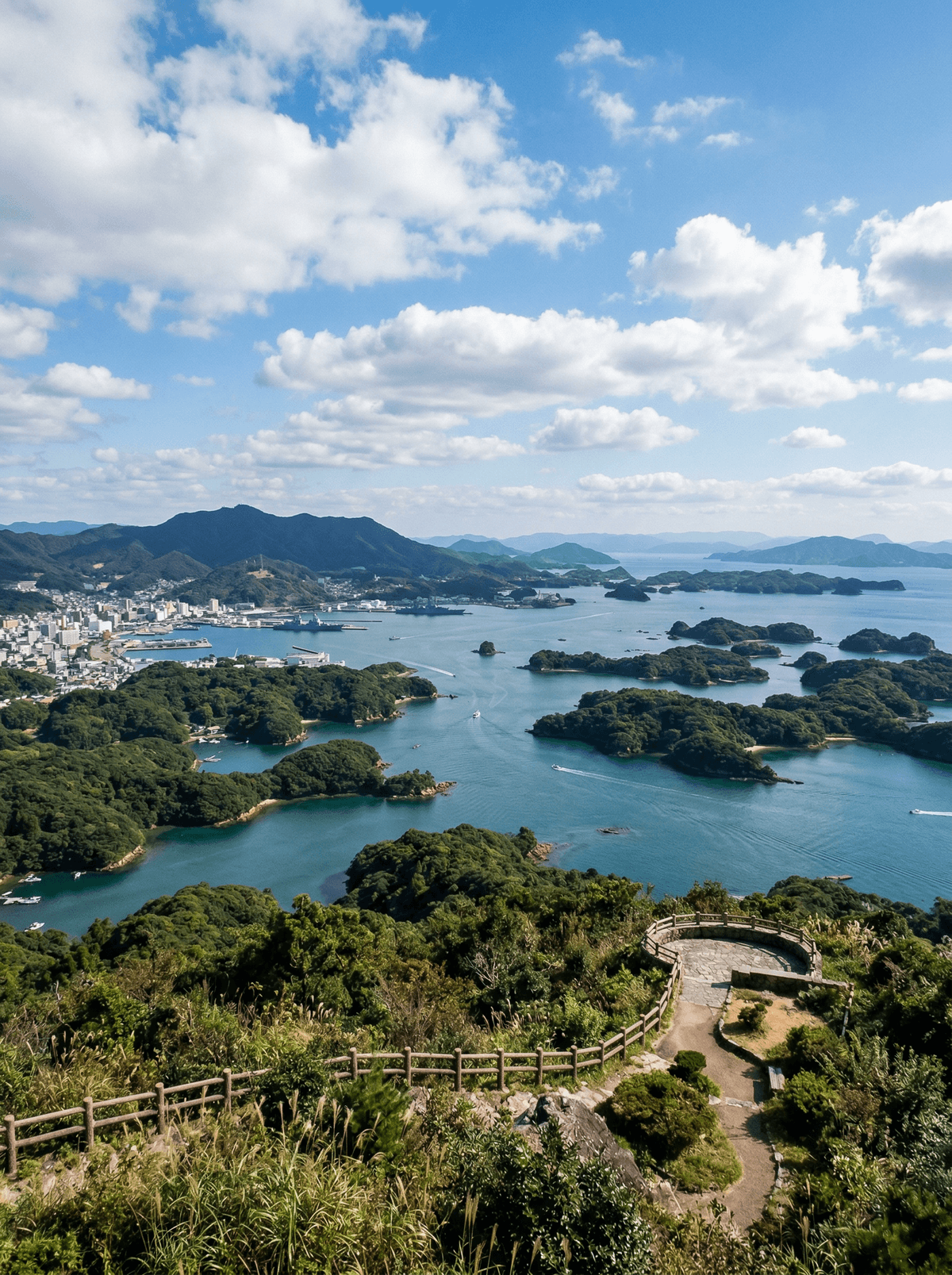 Sasebo and Kujukushima, Japan