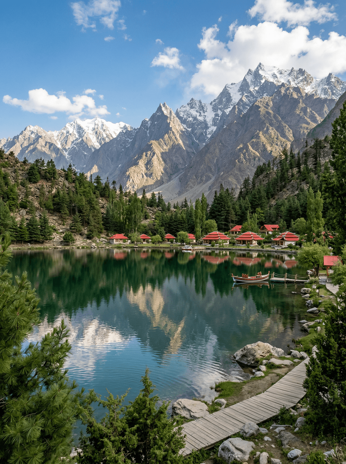Shangrila Lake, Pakistan