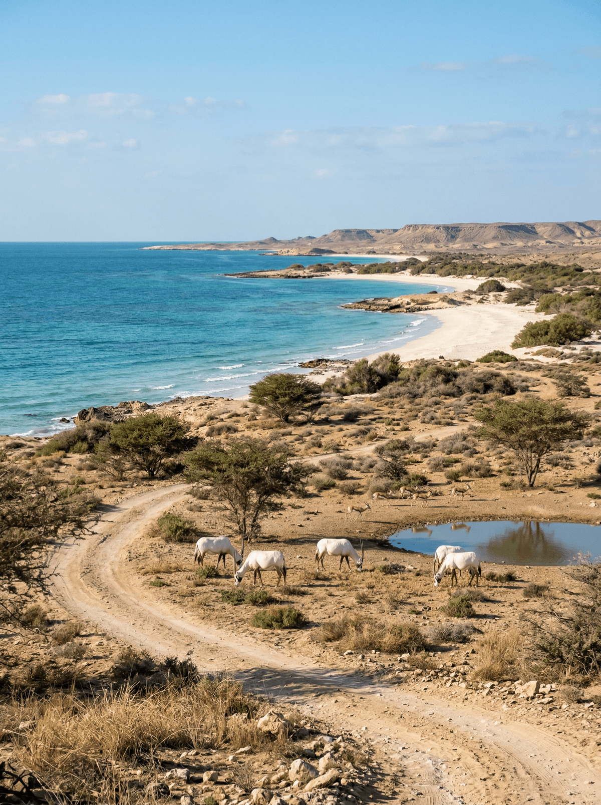 Sir Bani Yas Island, United Arab Emirates