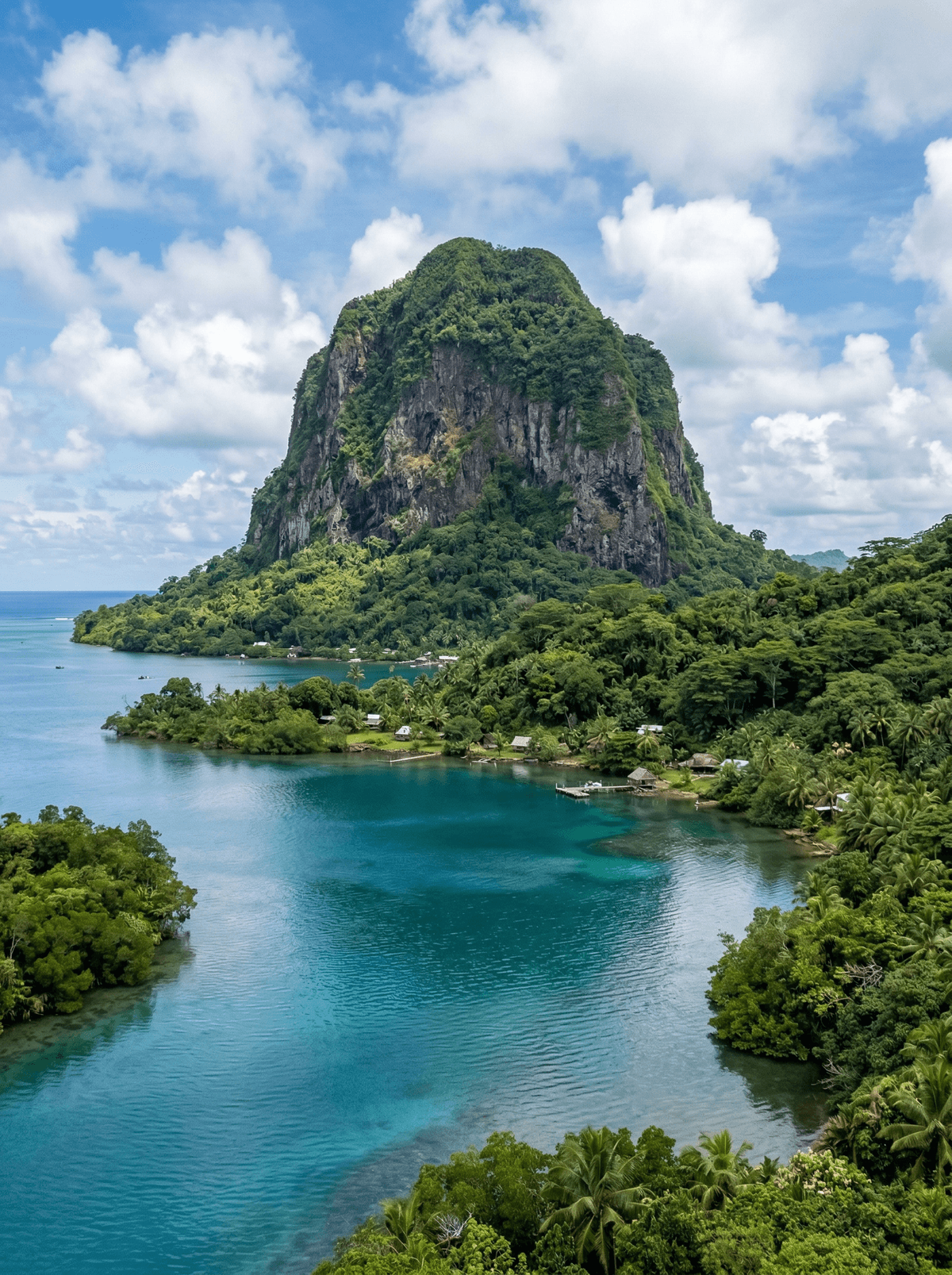 Sokehs Rock, Micronesia