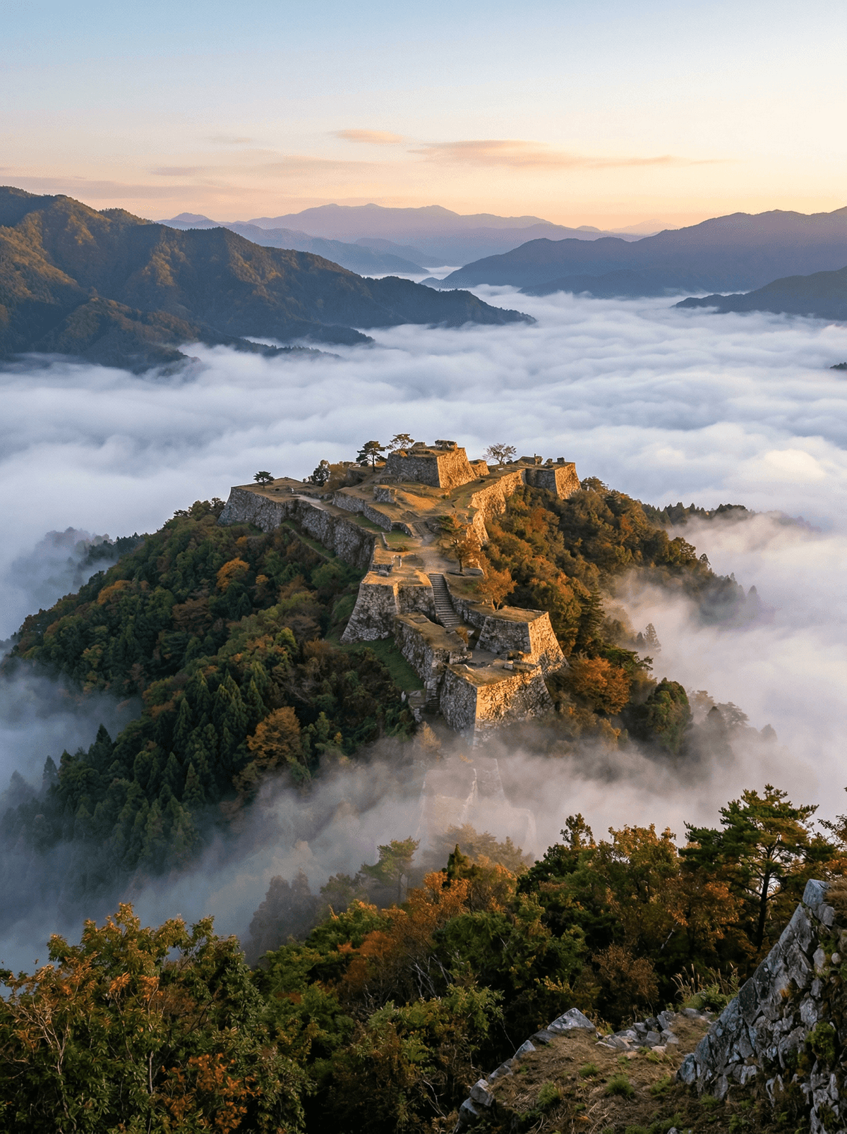 Takeda Castle Ruins, Japan