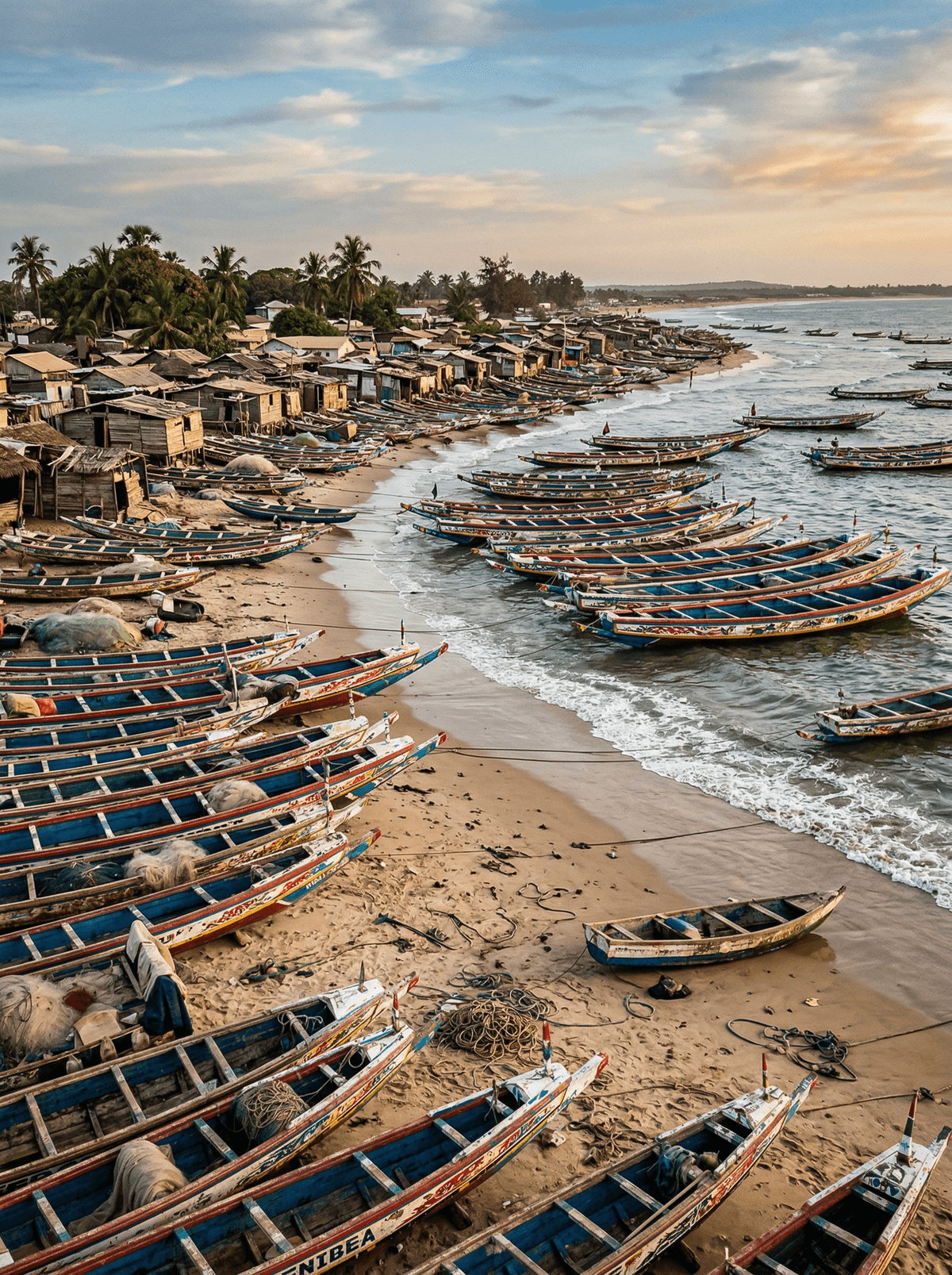 Tanji Fishing Village, Gambia