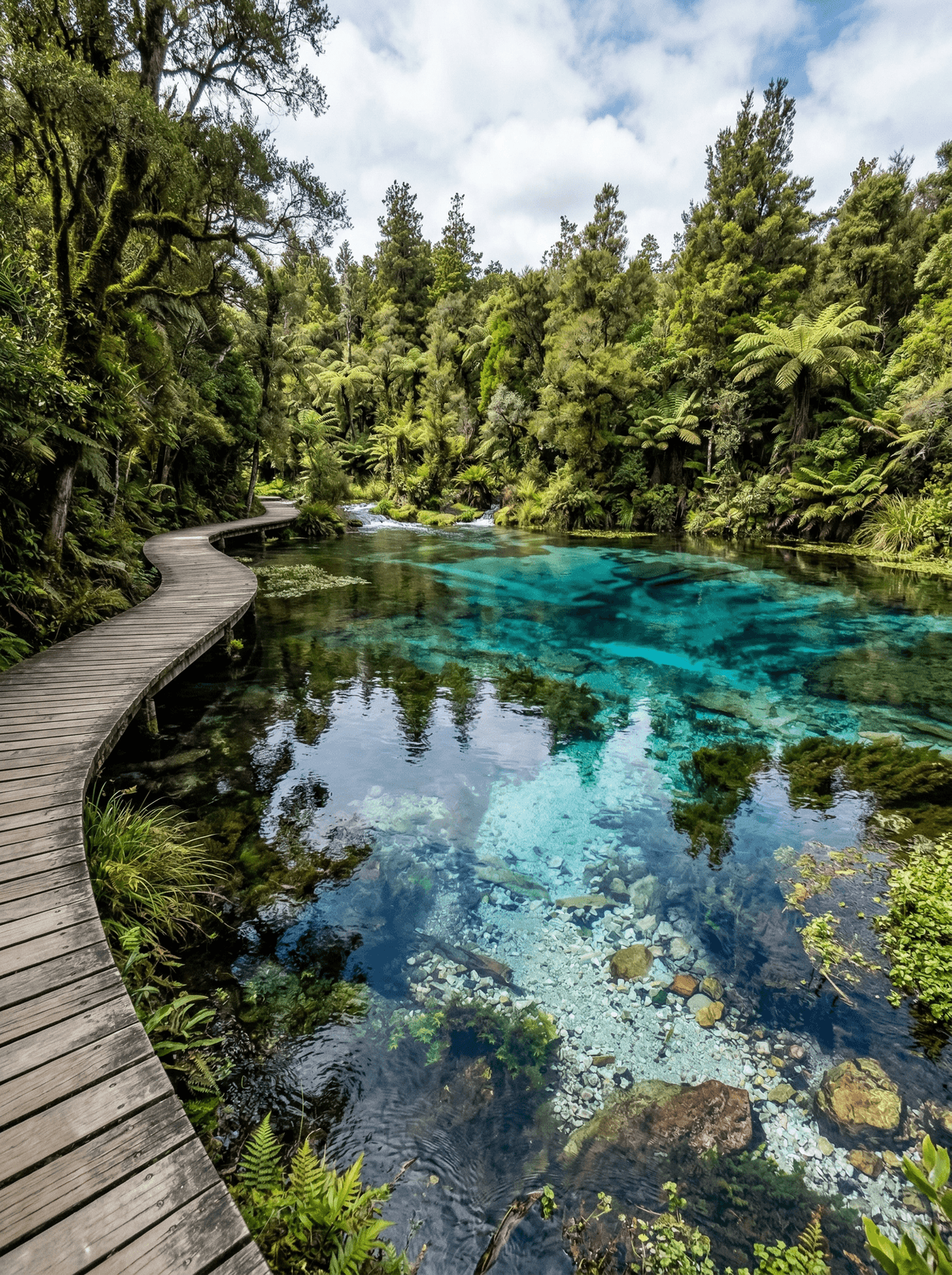 Te Waikoropupū Springs, New Zealand