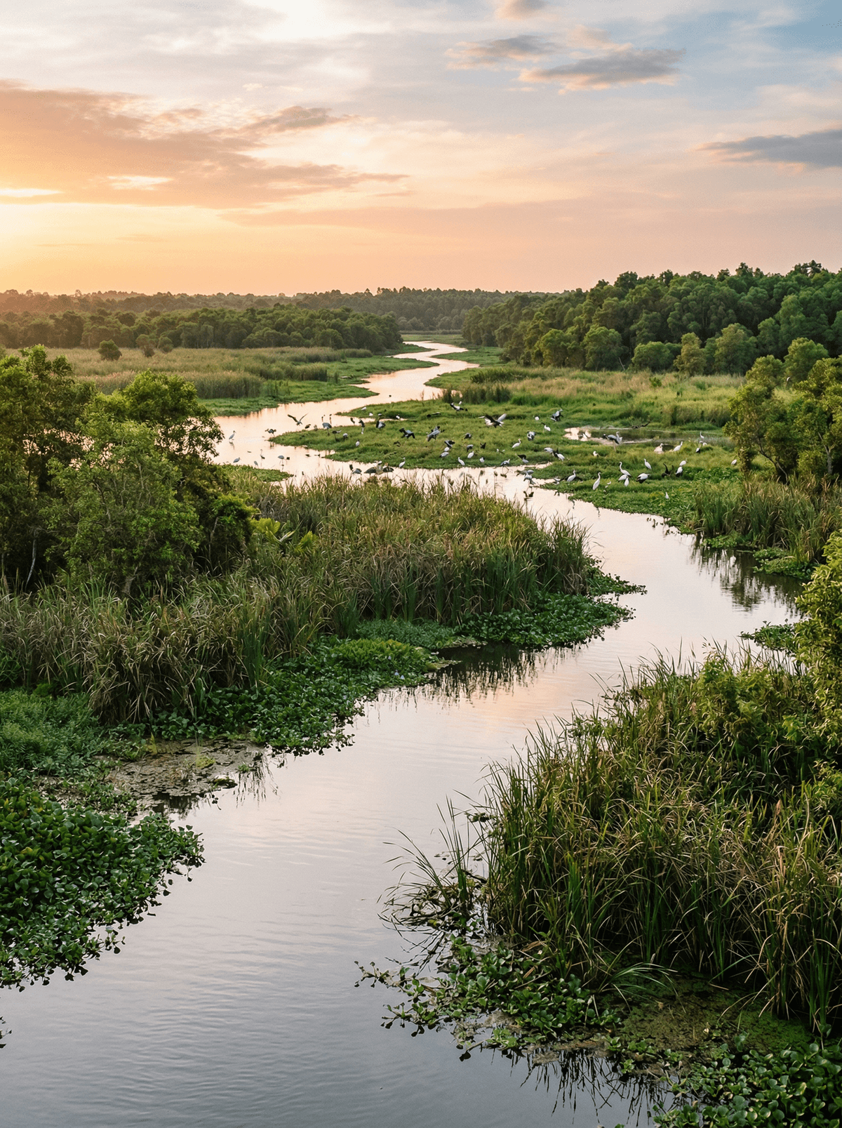 Tram Chim National Park, Vietnam