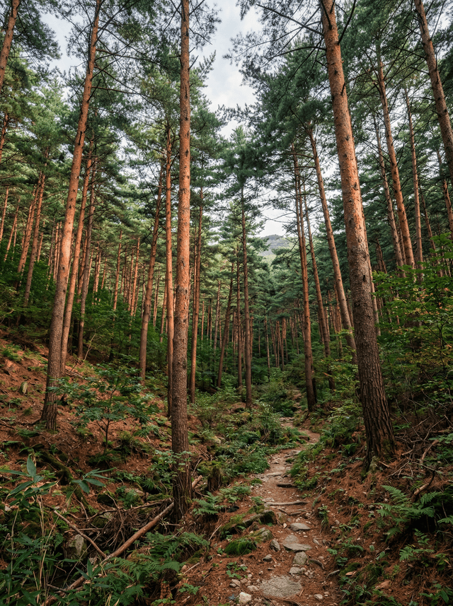 Uljin Geumgang Pine Forest