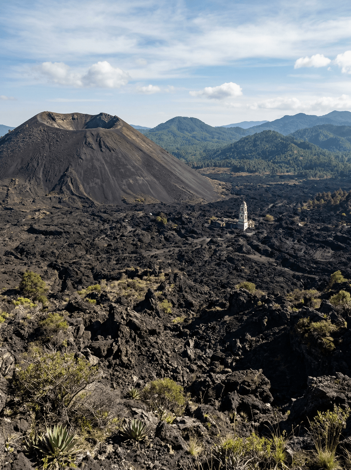 Volcán Paricutín, Mexico