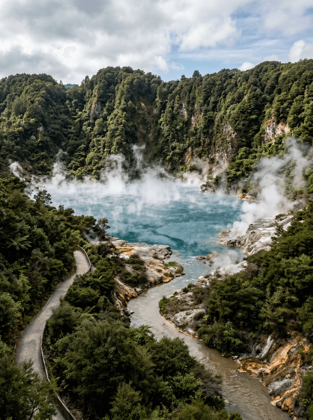 Waimangu Volcanic Valley, New Zealand