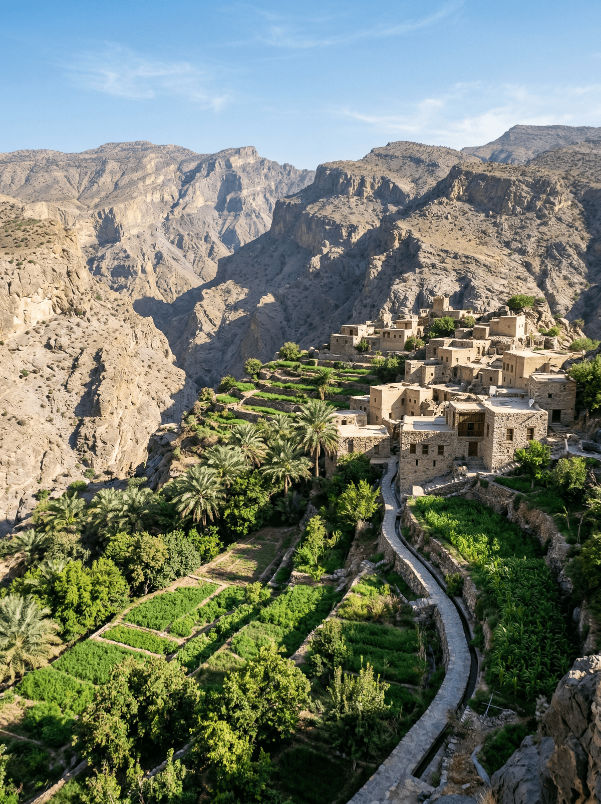 Wakan Village, Oman
