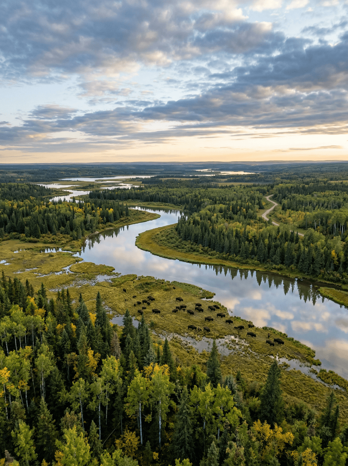 Wood Buffalo National Park, Canada