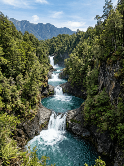 Parque Nacional Radal Siete Tazas